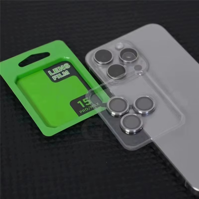 AR Lens Film 3D HD Transparent Camera Lens Protective Film High Explosion Proof 9H Tempered Glass Green Lens Film