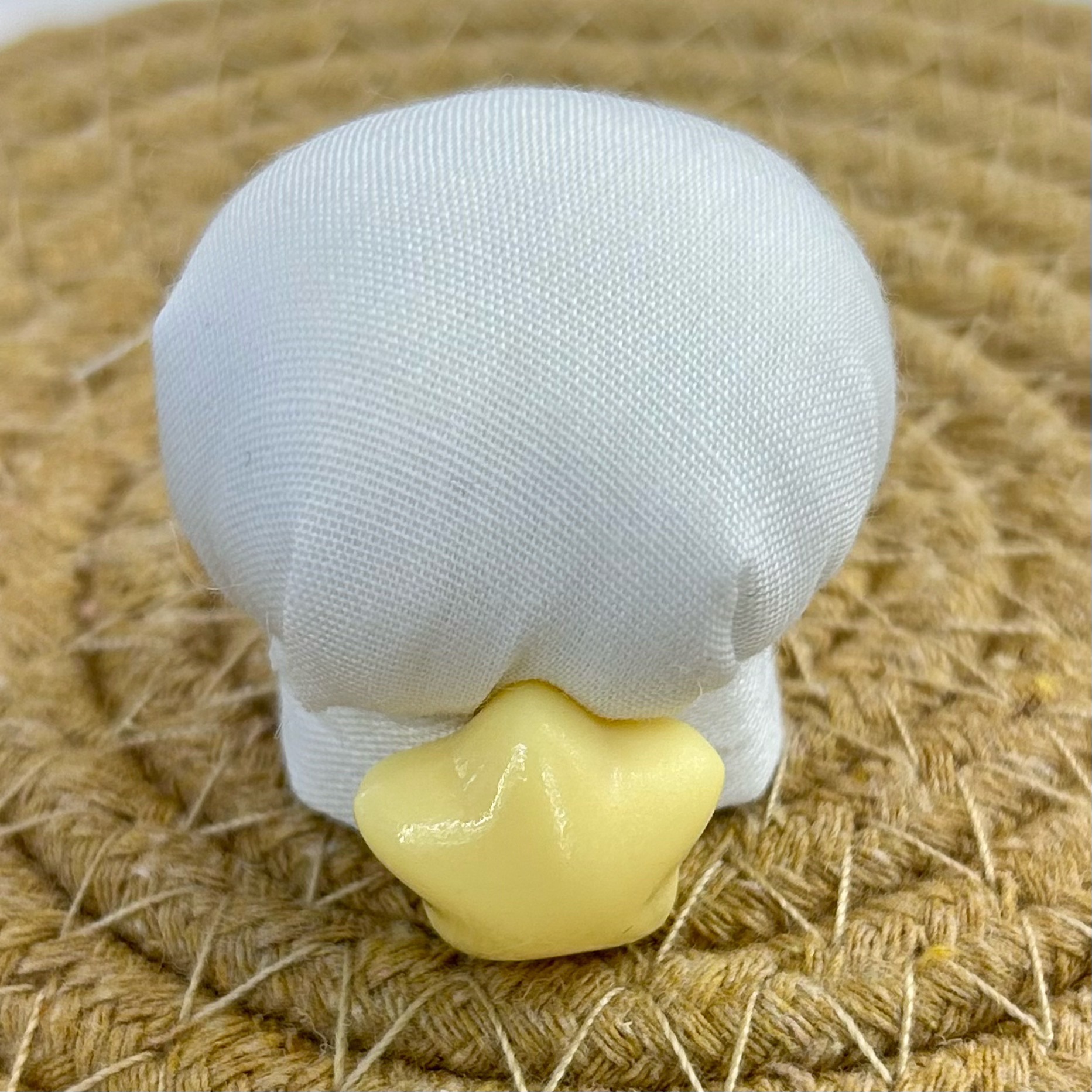 10cm doll clothes chef hat cute chef hat Labubu KT plush doll pendant DIY headwear accessories
