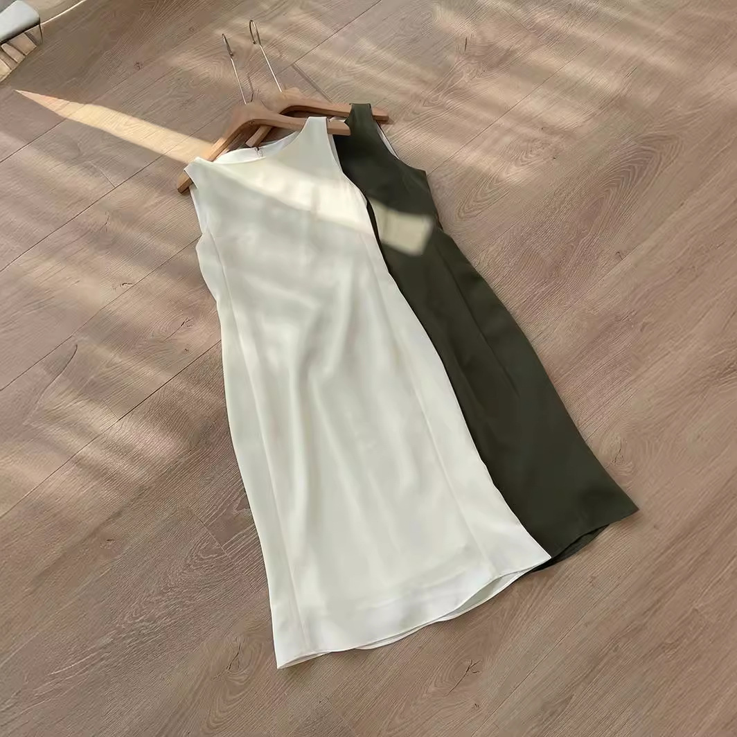 The*ry counter three-acetate dress summer new sleeveless fishtail skirt dress