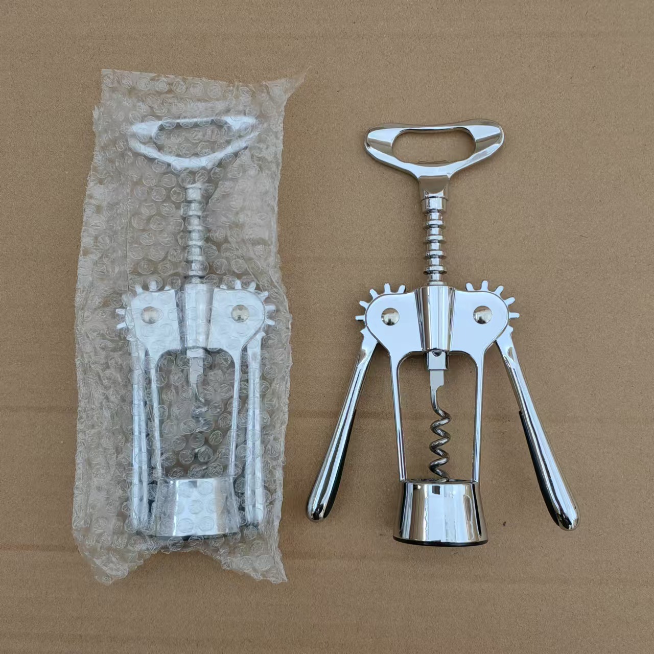 Fuhua Red Wine Opener Stainless Steel Drill Wine Opener Wine Knife Red Wine Corkscrew Opener Gift