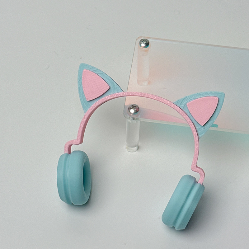 Earphones Only Crybaby Beach Vinyl Series Gulu Gulu Earphone Accessories Pendant Cat Ear Headphones