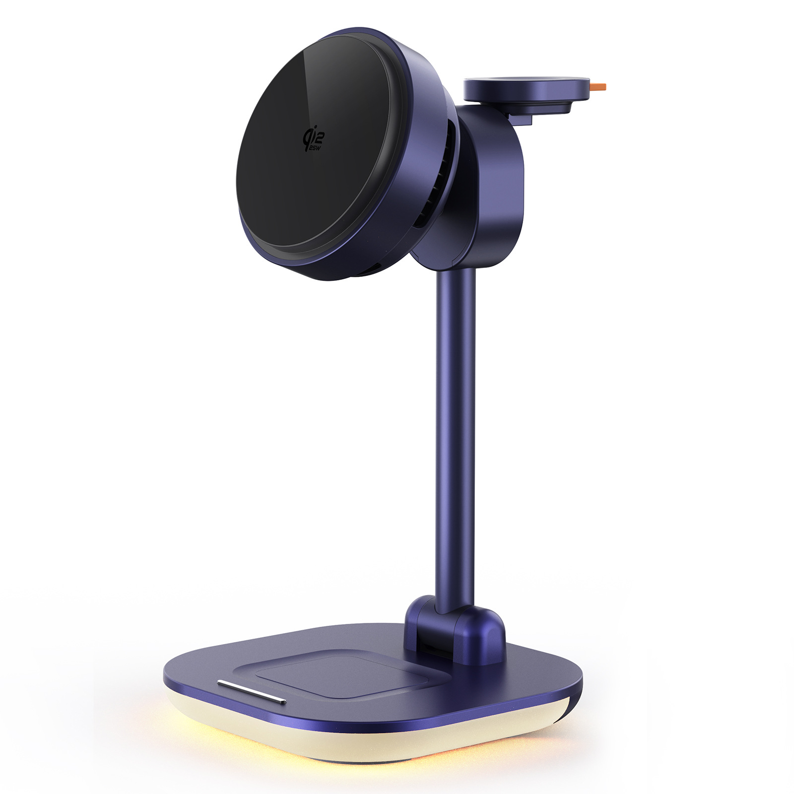 QI2.2 wireless charger 25W phone semiconductor cooling LED human sensor night light multifunctional