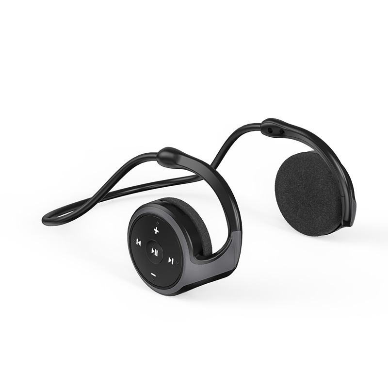 Private Mold TWS Ear-Hook Bluetooth Headphones, Sports Noise Cancelling, TF Card Radio, Wireless Dual Ear Headphones