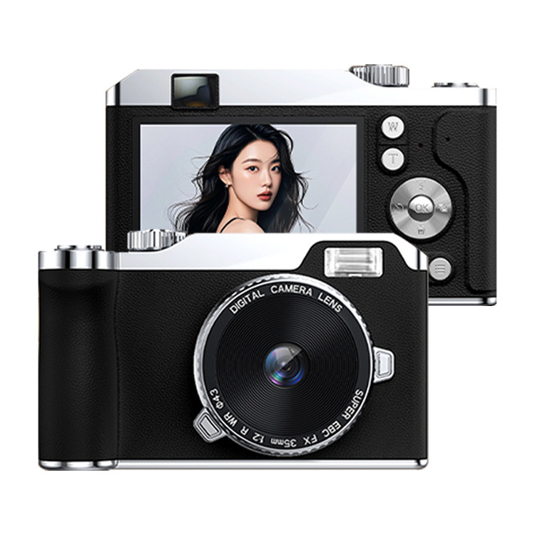 2026 HD Digital Camera Student CCD Entry-Level Camera Student Selfie Photography HD Card Camera