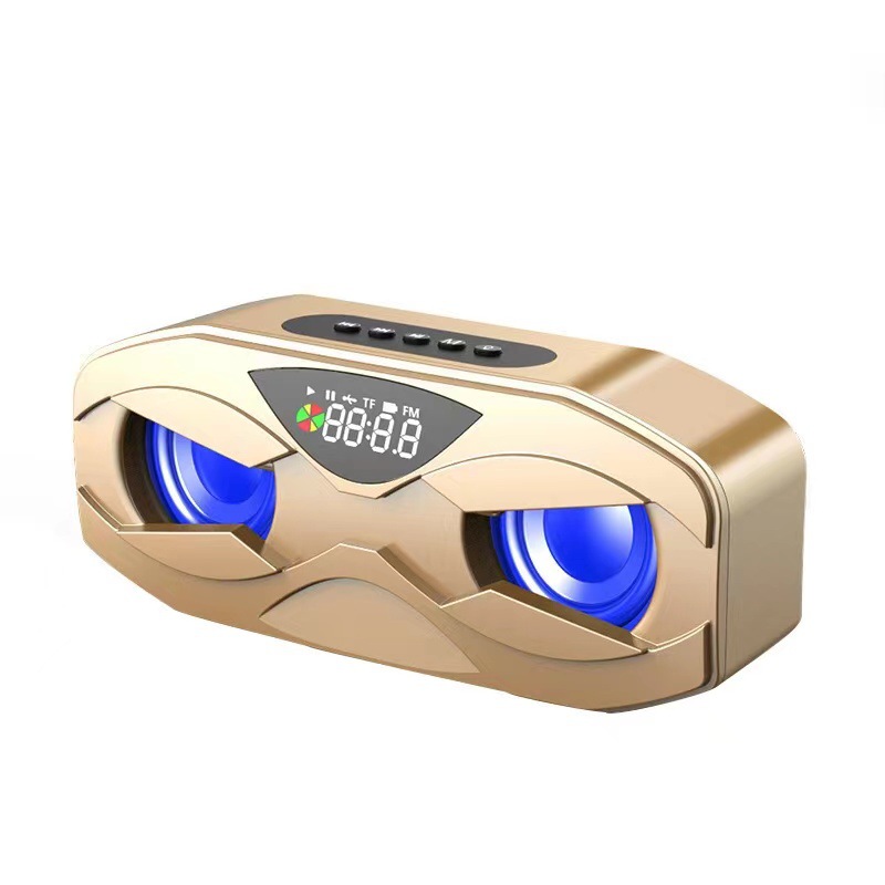 Wanrenmi M4 M5 Wireless Bluetooth Speaker Subwoofer Outdoor Portable Desktop Speaker Radio Audio