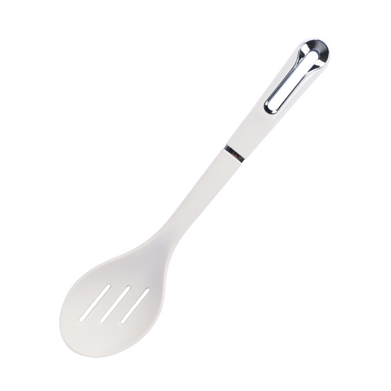Silicone kitchen utensil set storage rack silicone spatula soup spoon slotted spoon claw scoop slotted spatula spoon set high temperature resistant cooking