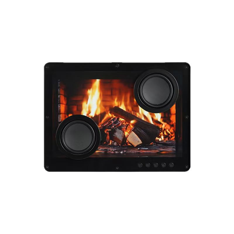 New D35 Bluetooth Speaker Transparent Ultra HD Sound Quality Floating Lyrics Background Desktop Wireless Speaker