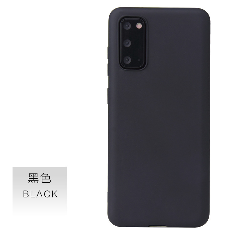 Applicable for Samsung S20plus Phone Case Full Wrap S20ultra Candy Frosted TPU Protective Case Soft Silicone Case
