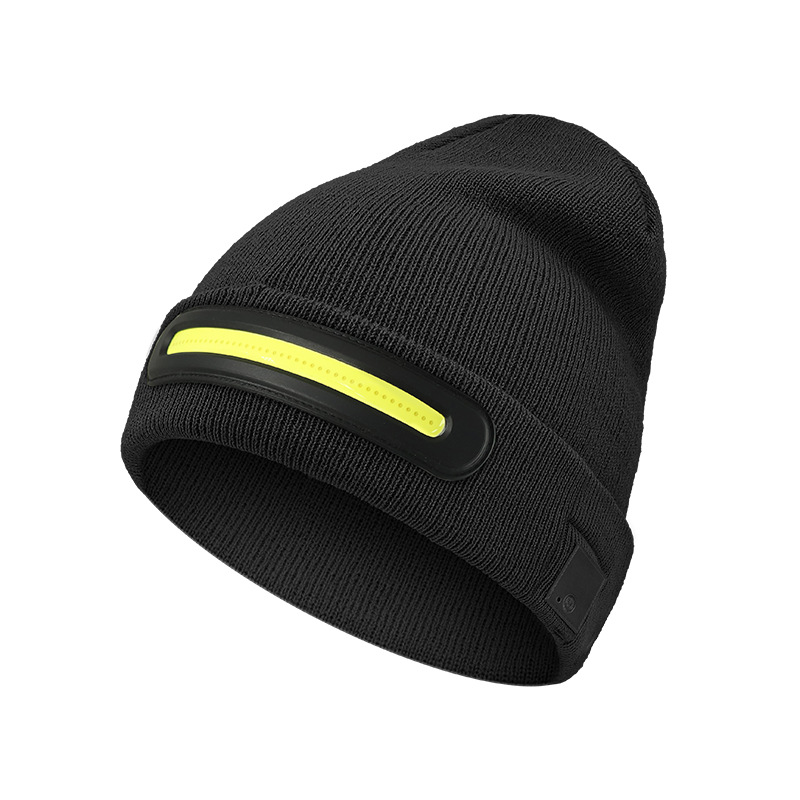 Private mold new LED lighting outdoor fitness Bluetooth music holiday light-up hat