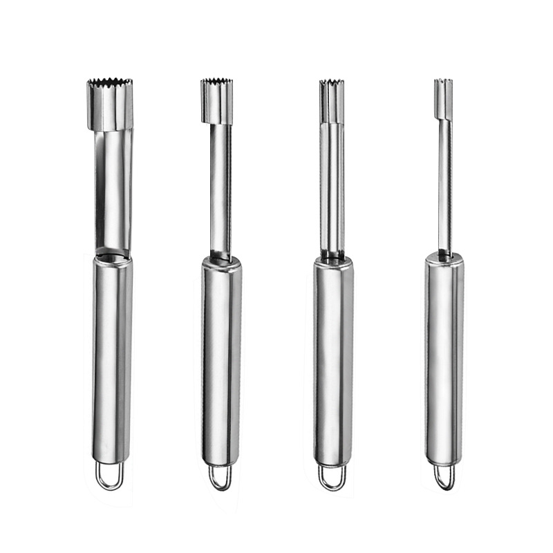 Stainless steel red date pitter hawthorn apple corer seed remover core extractor fruit core remover tool