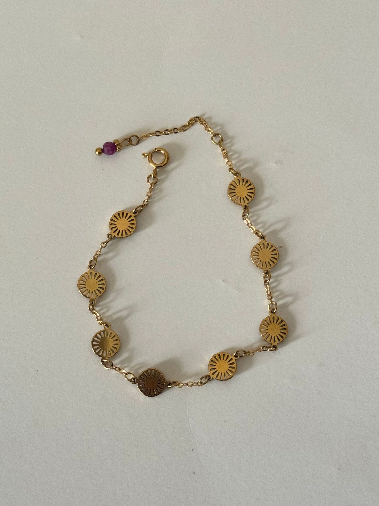 301 Handmade Little Daisy Chain Bracelet Bracelet Exquisite Weight Many Match Bohemian Style y4-14