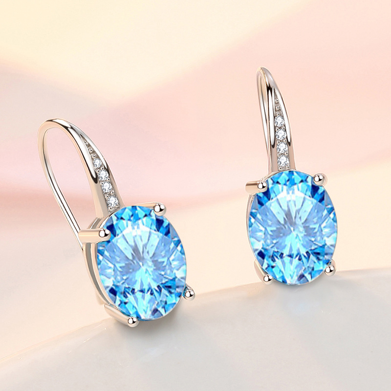 Oval earrings for women, new earrings, simple earrings, earrings
