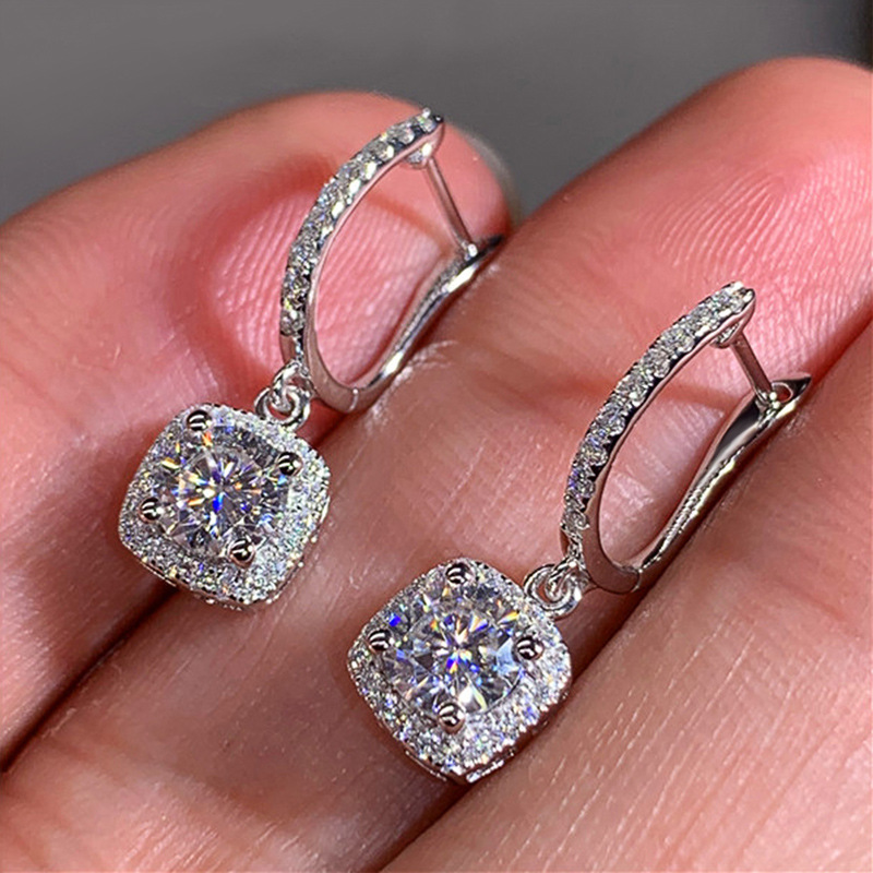 Cao Shi New Delicate Women's Micro-Set Zircon Ear Cuff Earring Jewelry