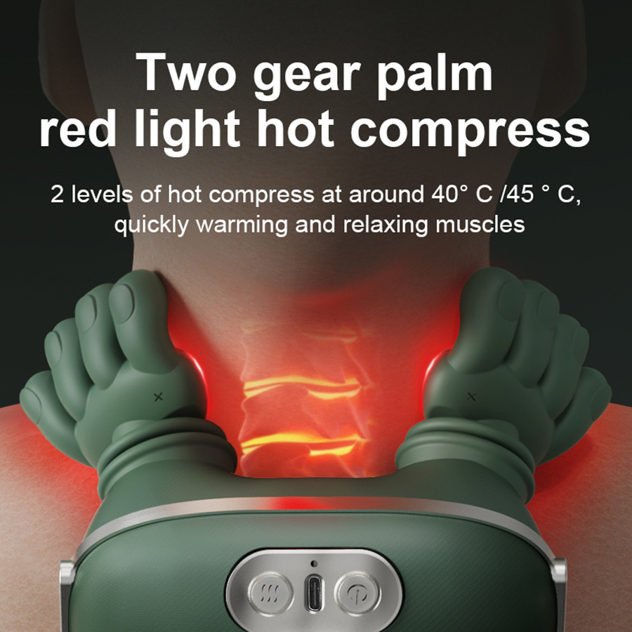 Multi-Finger Imitation Human Hand Neck Massager Multifunctional Master Hand Massage Neck Shoulder Relief New