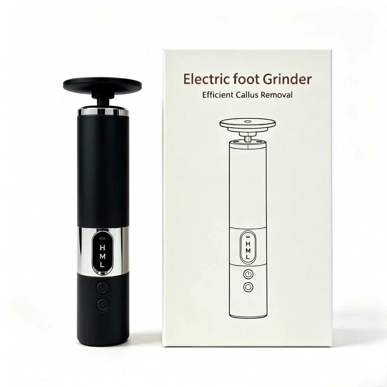 New electric foot grinder repair foot skin remove dead skin device household rechargeable 2-in-1 nail file foot repair device