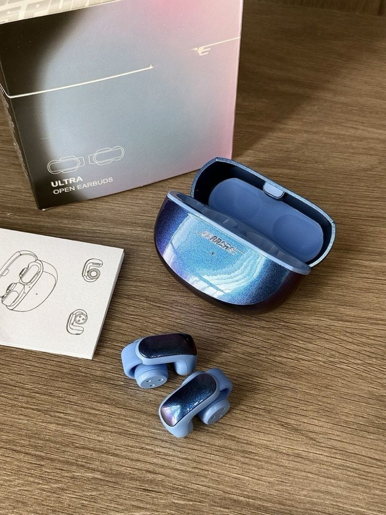 New Ultra Open Ear Wireless Bluetooth Headphones Over-Ear V12 Spatial Audio Not In-Ear