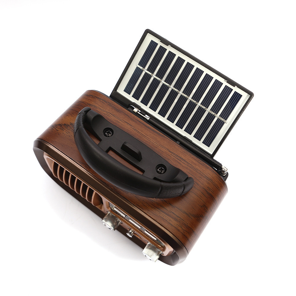 RX-BT628S Solar Portable Multi-Function Three-Band Radio Card Insert Audio