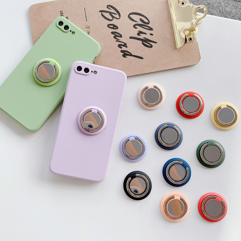 UFO Ring Stand Lazy Phone Stand Gift Logo New Magnetic Circular Phone Ring Grip