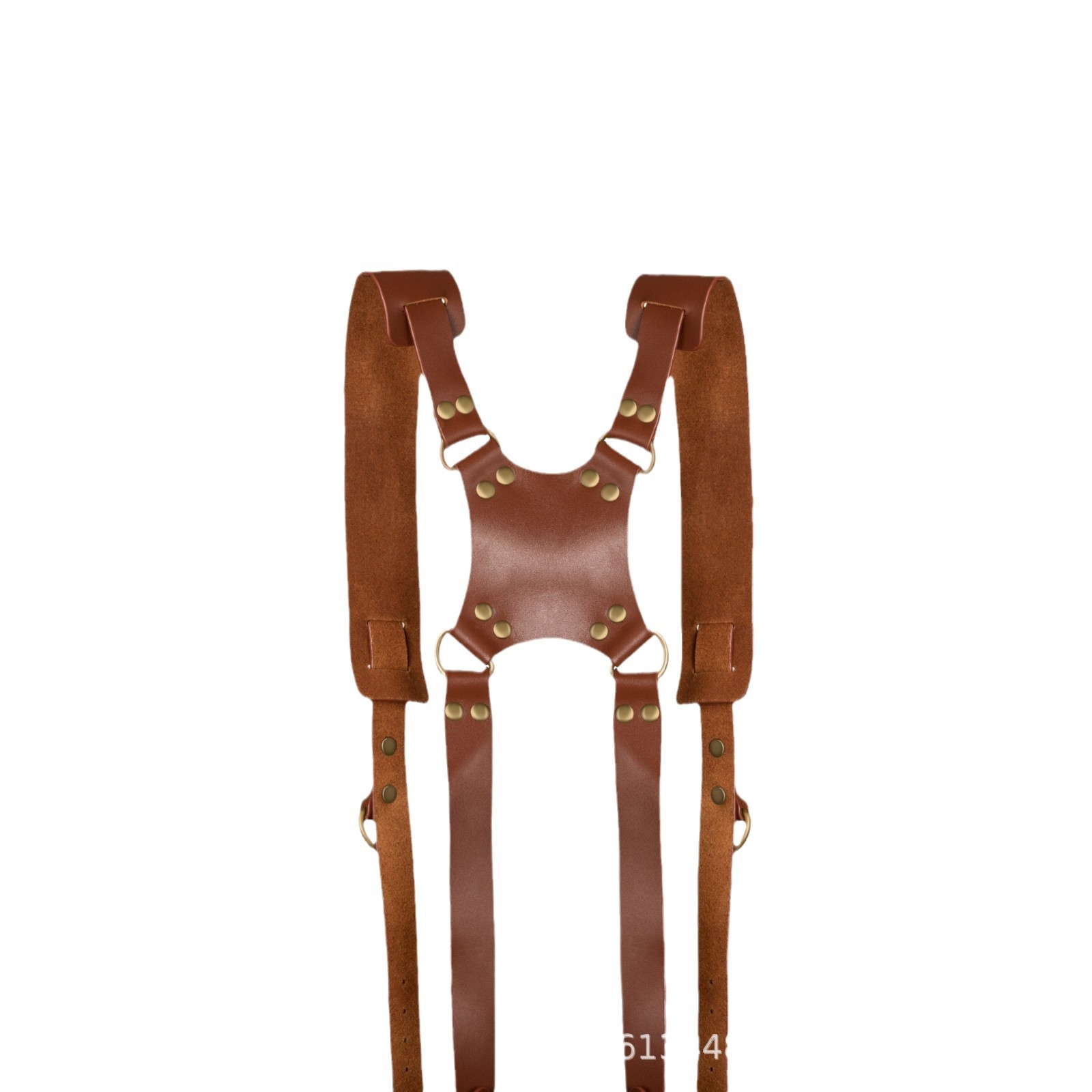New camera shoulder strap digital accessories cowhide double shoulder strap SLR camera outdoor shoulder strap accessories