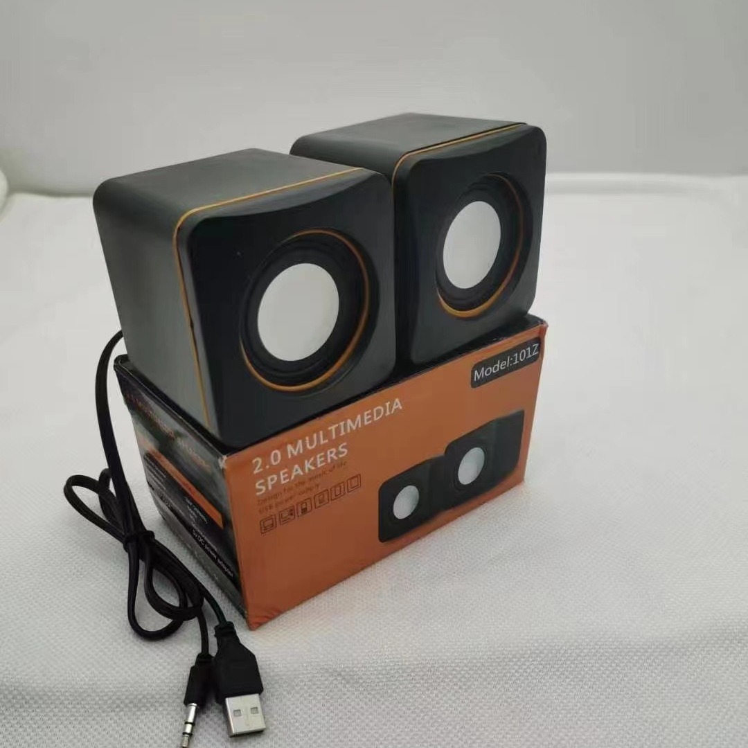 Computer small speaker mini notebook desktop multimedia portable wired speaker desktop horn