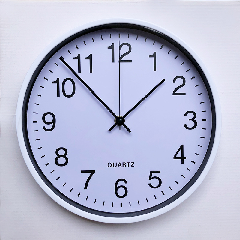 8/10/12/14-Inch Wall Clock Kangbas Silent Movement Bedroom Living Room Clock Customizable with Logo