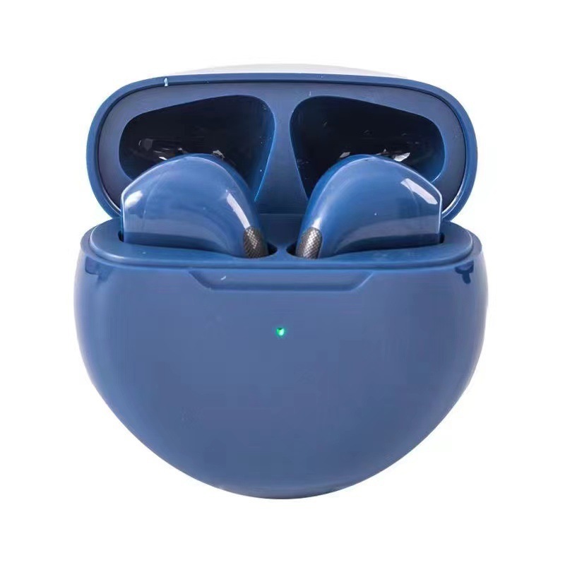 Huaqiangbei PRO6 Headset Dual Ear In-ear Wireless Bluetooth Headset J6 Business Bluetooth TWS Sports Style Touch