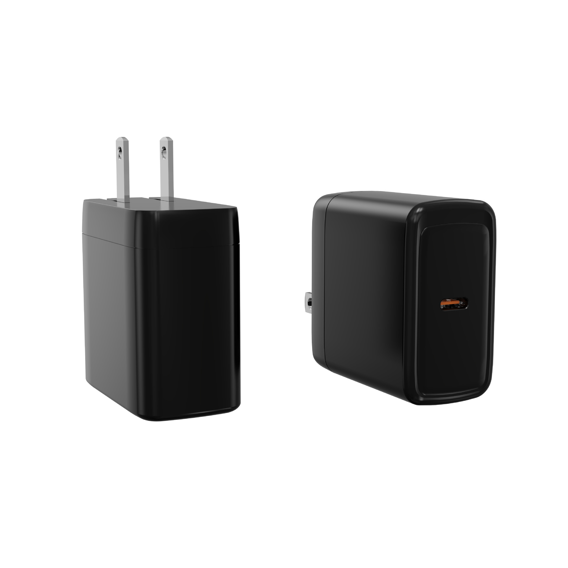 US UL Certified PD65W US Standard Charger Type-C GaN Fast Charging Head Apple Phone Computer Charger