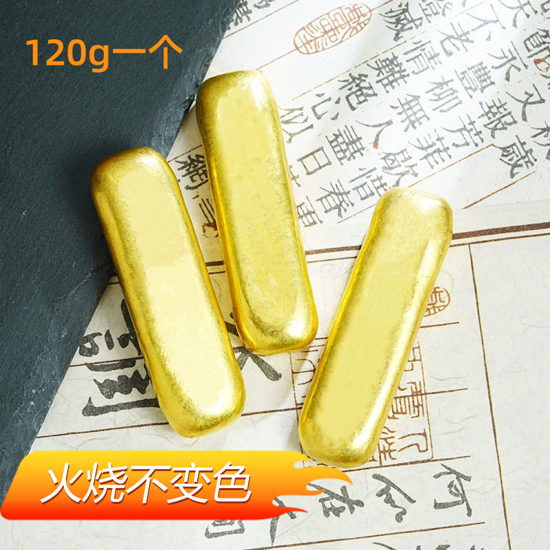 Bangladesh red gold solid fire discoloration simulation gold live ground push fire copper strip jewelry