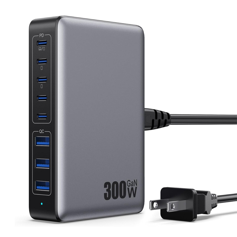 Selected 300W GaN Charger 20V5A High Power Phone Laptop Desktop Charging Station 300W Fast Charging