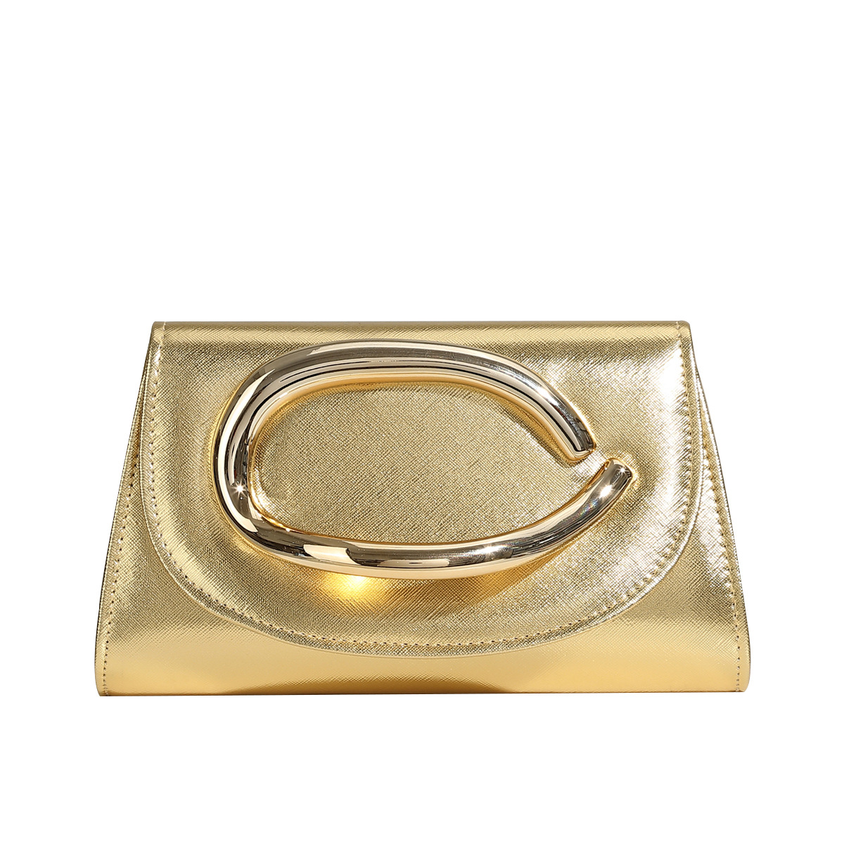 Textured PU Evening Bag 2026 Clutch Bag Women's Bag