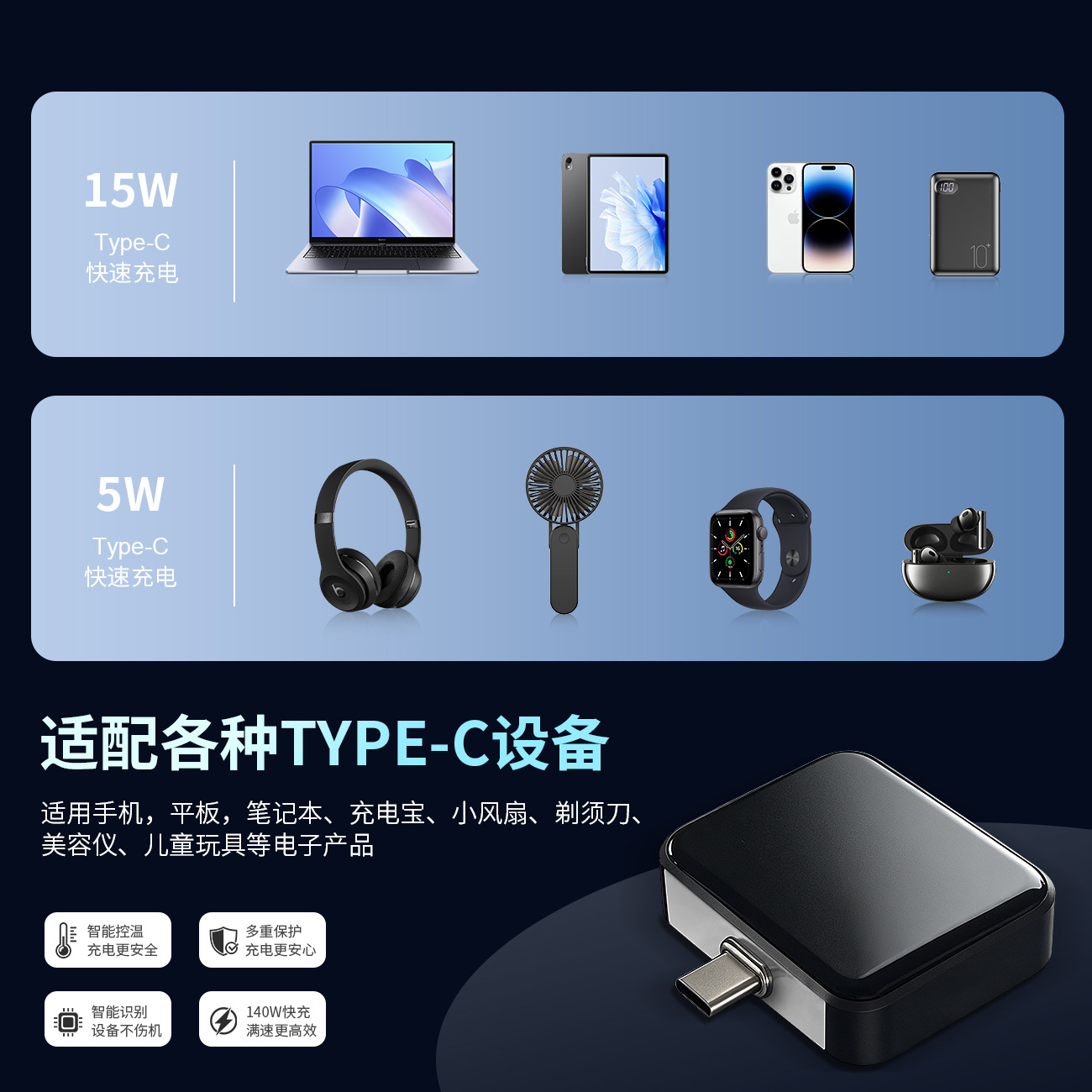Full Charge Separator Upgraded Version Real-time Monitoring Phone Charging Smart Full Charge Disconnector Full Charge AI Recognition