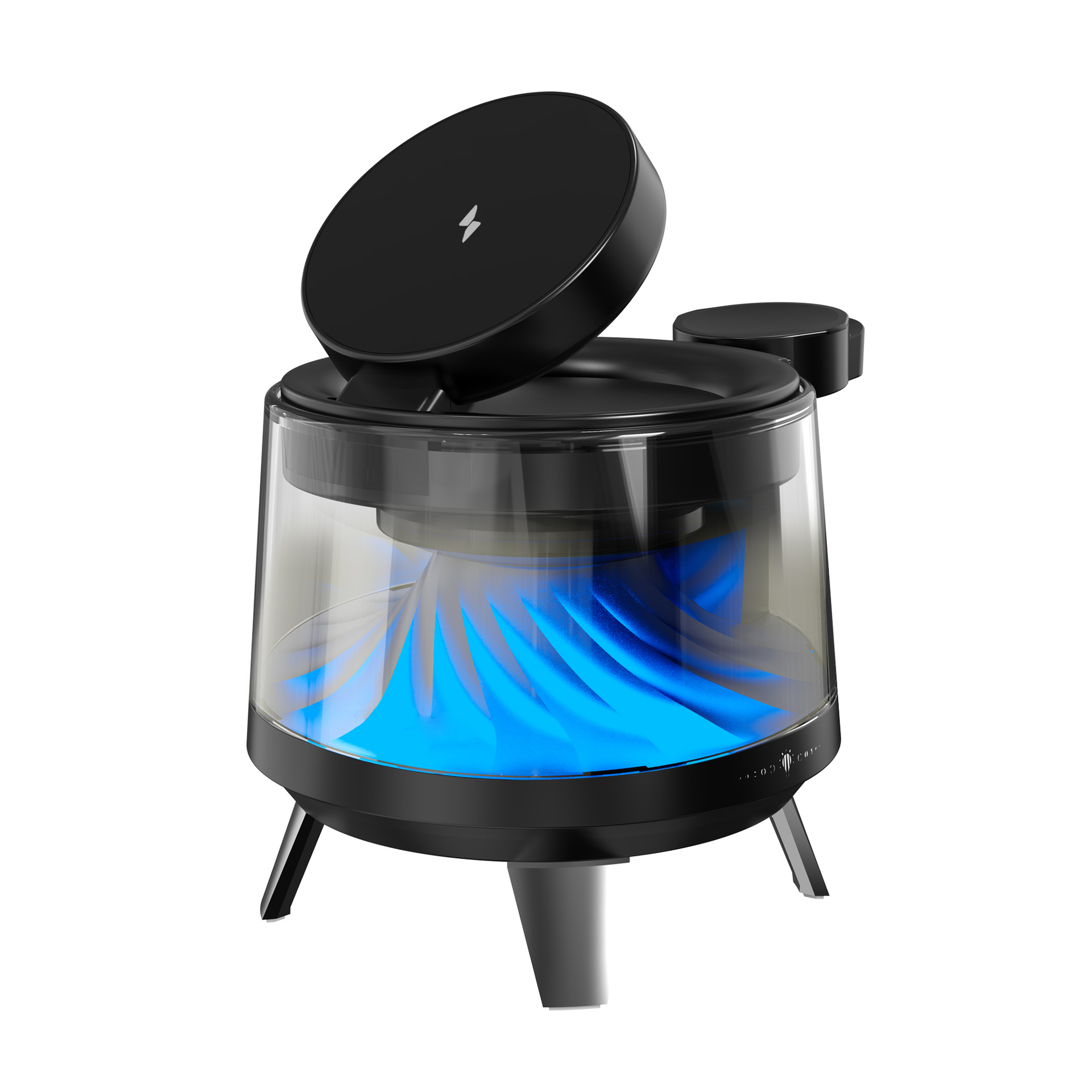 New three-in-one wireless charger with Bluetooth speaker colorful light multi-function desktop wireless charger