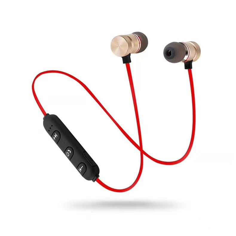 002 Magnetic sports neckband Bluetooth earphones, gaming low latency, wind in-ear style, neck-hanging wireless
