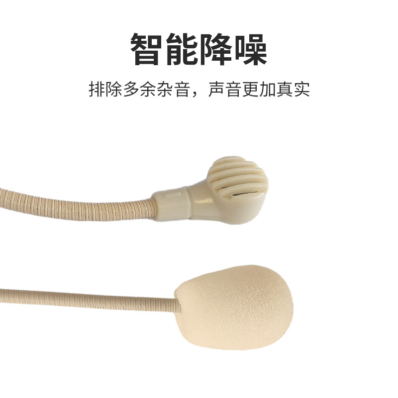Small Bee Amplifier Microphone Headworn Ear-hook Teacher Special Wired Headset Classroom Teaching Microphone New