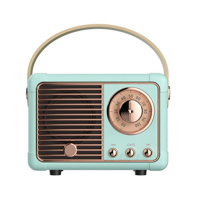 Radio Bluetooth Speaker Portable Gift Mobile Phone Subwoofer Nostalgic USB Mini Speaker HM11