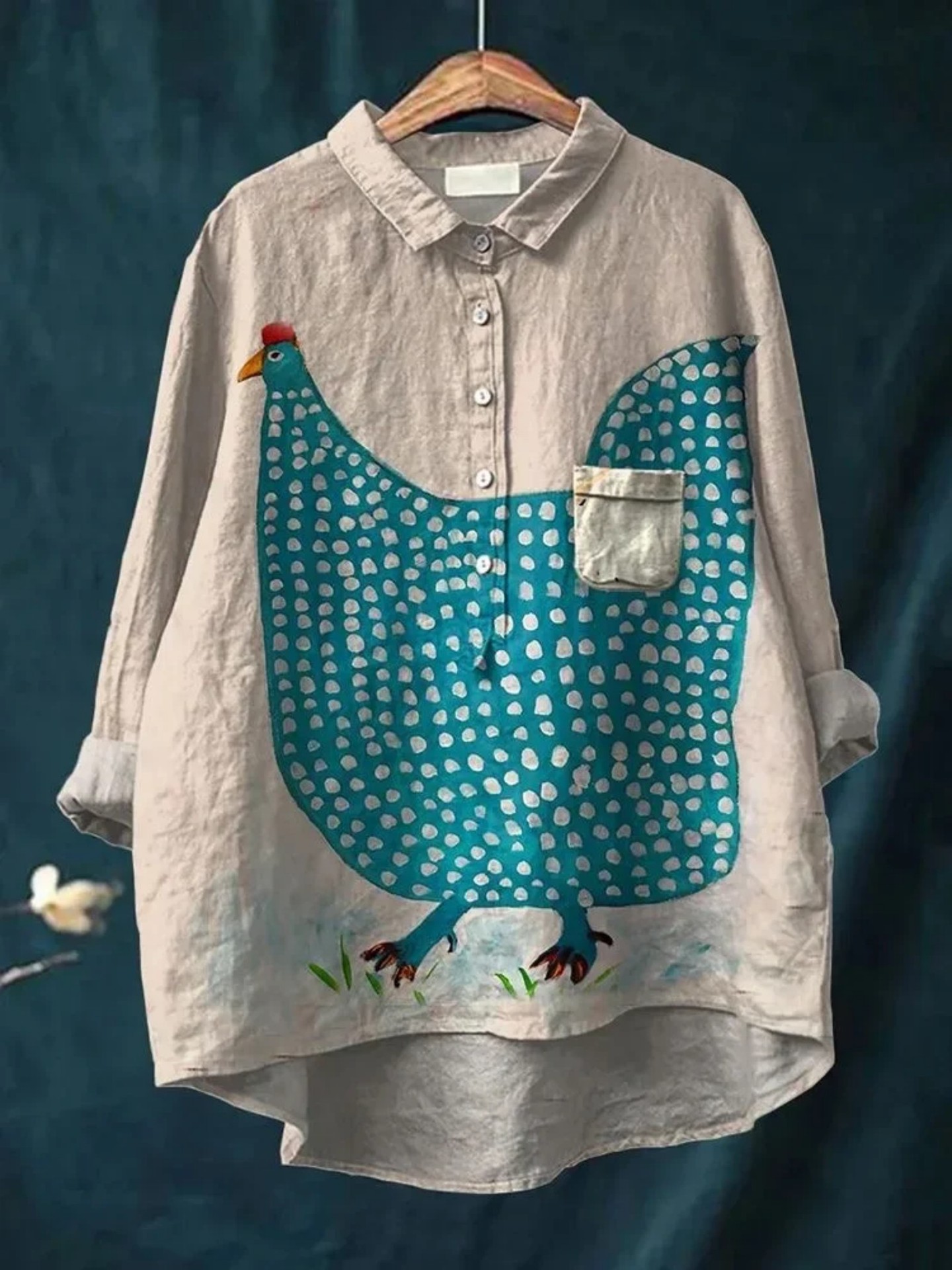 2026 Independent Station Summer Women's New Floral Pullover Long Sleeve Shirt