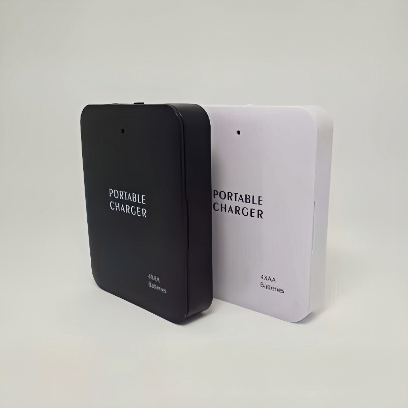 Emergency backup 4x 5号 dry battery box smartphone watch wearable device temporary emergency emergency power bank