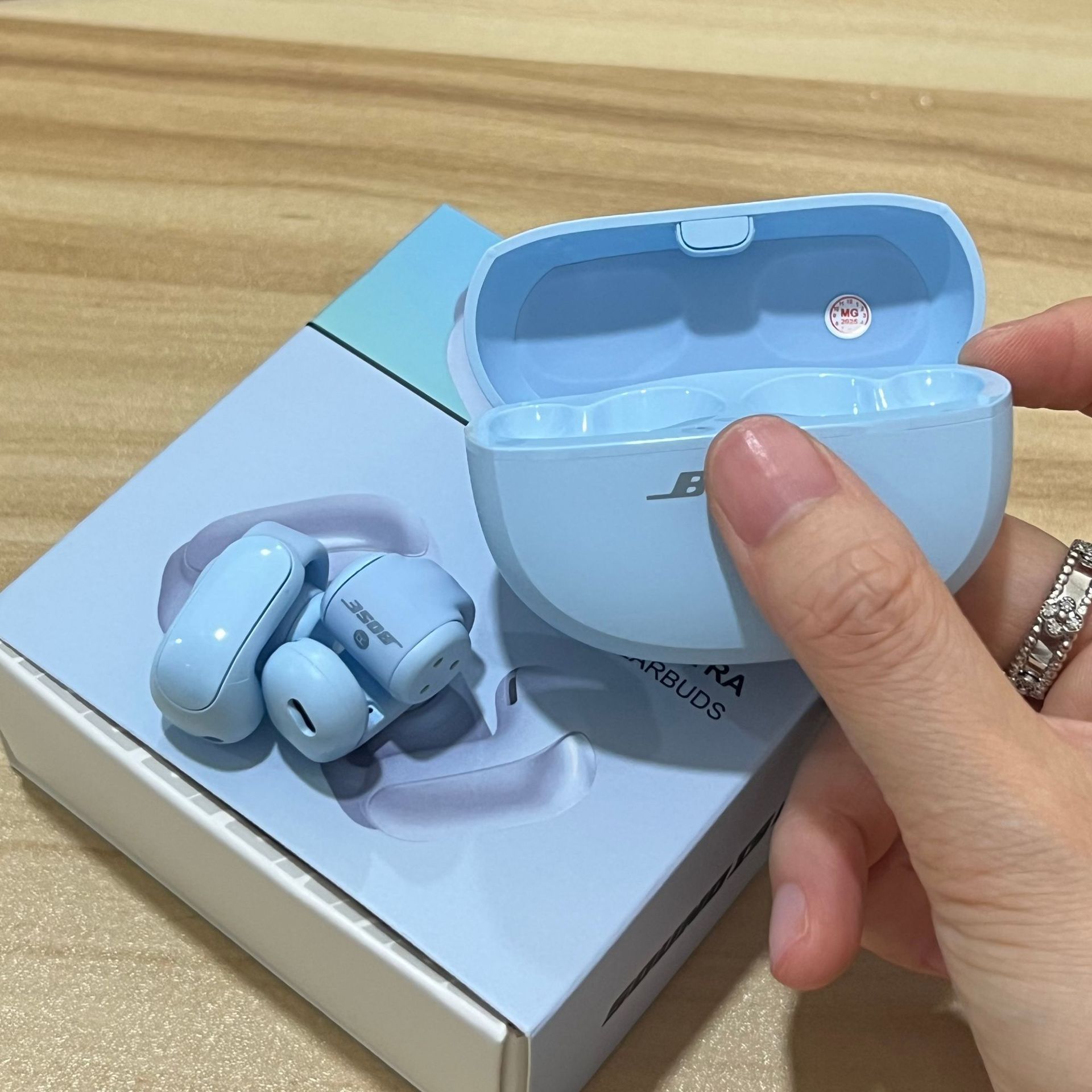 New Ultra Open Ear Wireless Bluetooth Headphones Over-Ear V12 Spatial Audio Not In-Ear