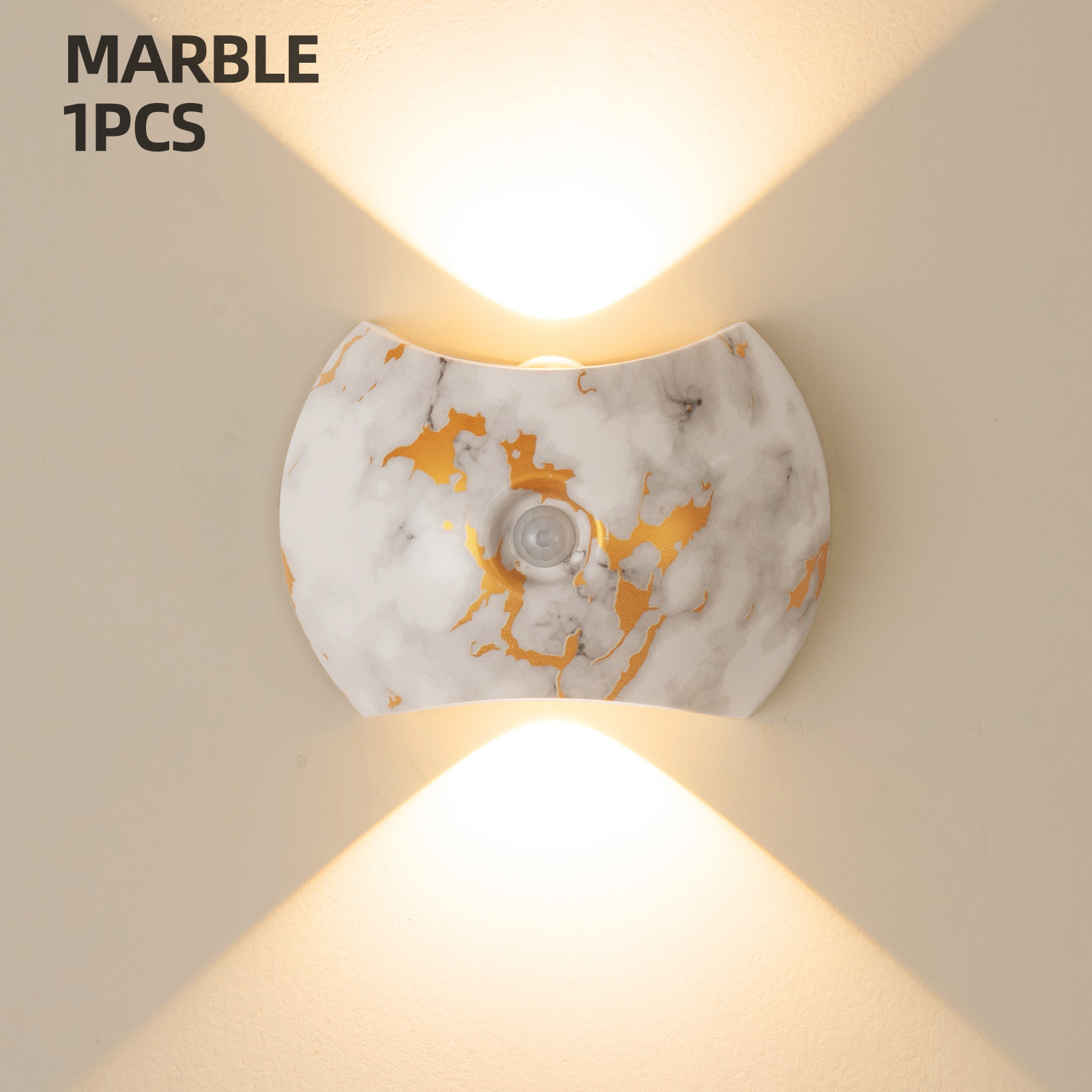 LED Magnetic No Wiring No Drilling Wall Light Charging Bedroom Bedside Human Body Induction Atmosphere Light