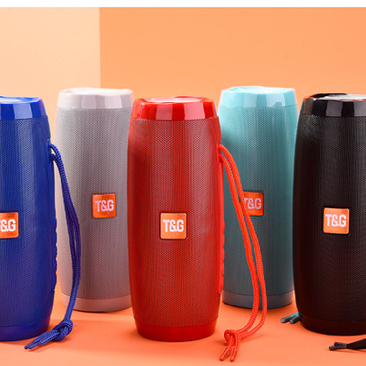 Bluetooth Speaker TG157 Wireless LED Melody Color Light Gift Outdoor Waterproof Subwoofer Stereo