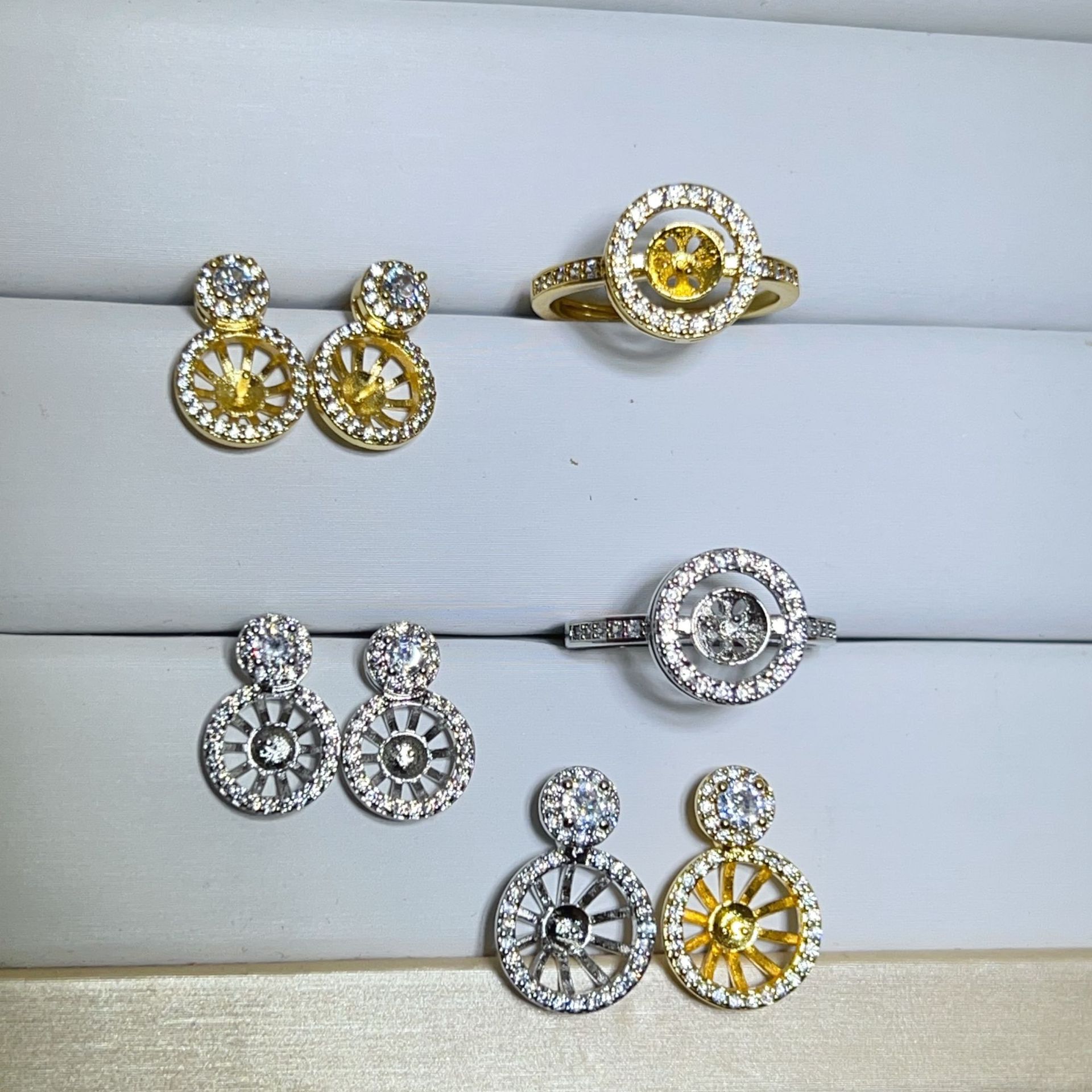 金色一套(不含珠不含链） · P4030王妃