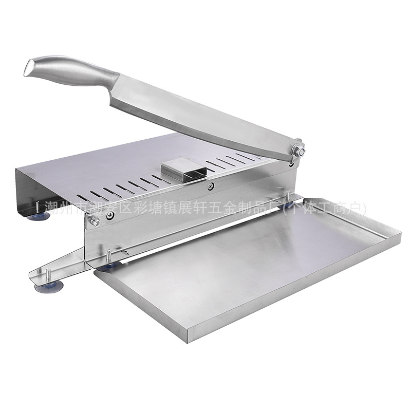 Stainless steel multi-functional meat knife small home use for cutting chicken, fish, ribs, frozen meat, commercial medicinal herbs chopper