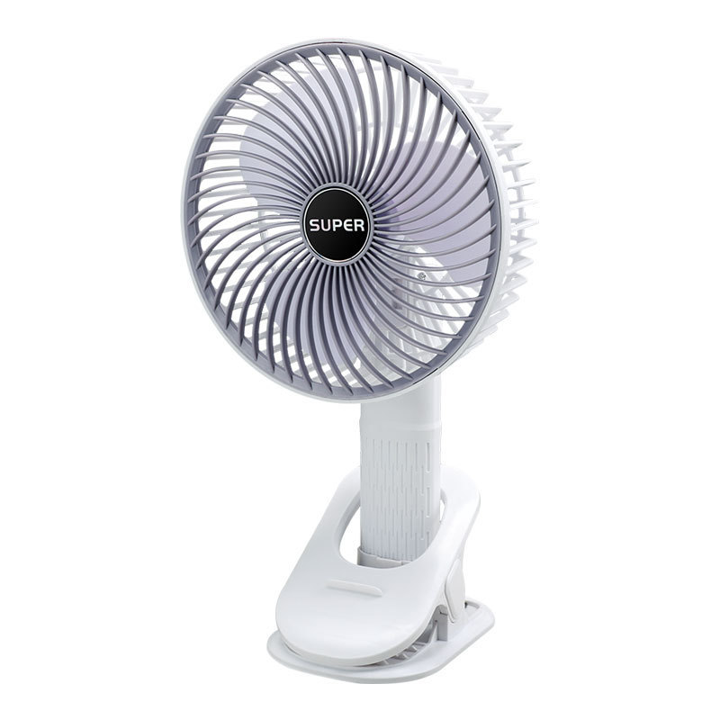 Handheld electric fan foldable 3-speed strong wind office desktop small fan storage