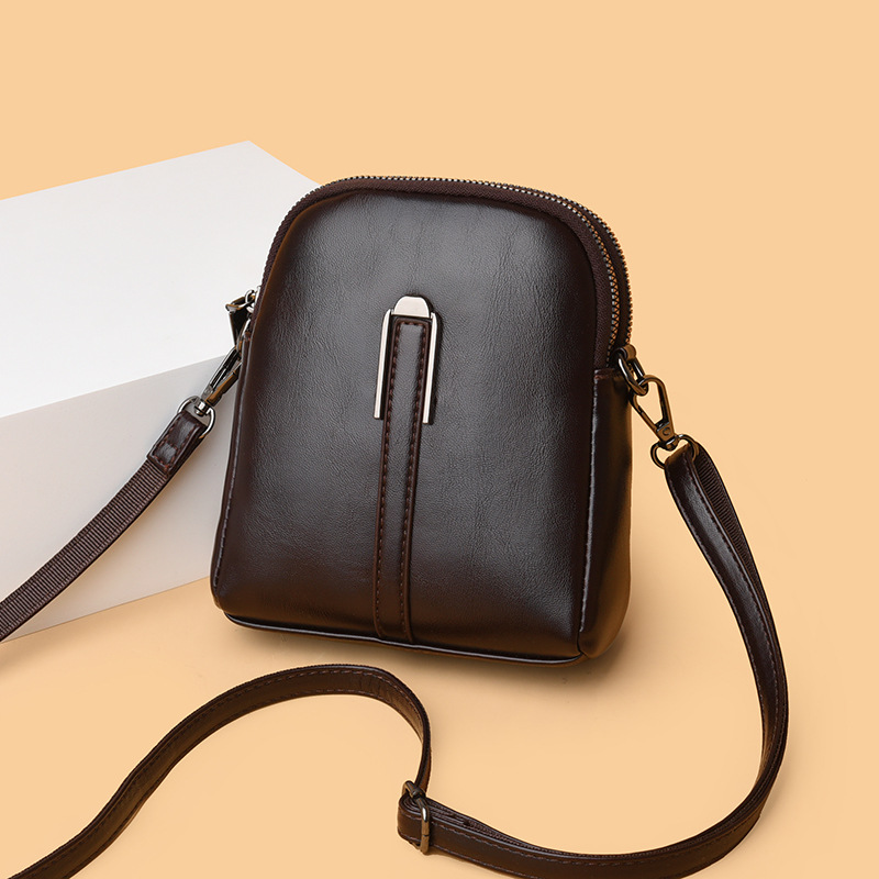 Mobile phone bag women 2025 new bag women texture mini shoulder bag women crossbody small bag