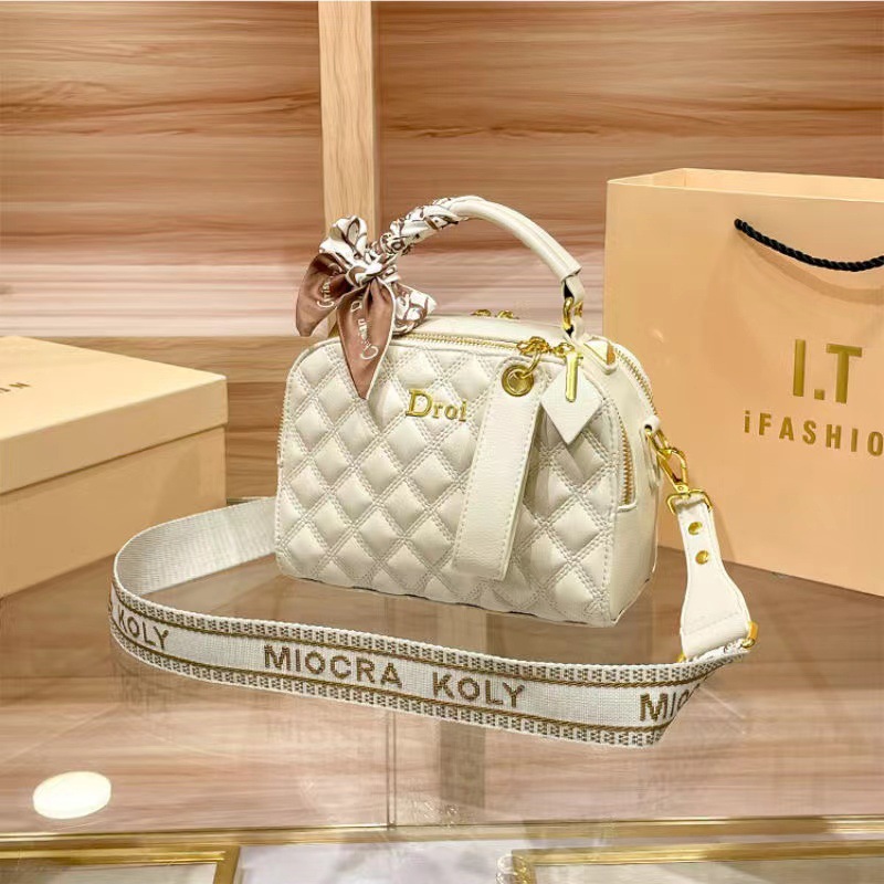 Genuine leather women's bag small fragrance style bag women's handbag 2026 new large capacity single shoulder crossbody bag