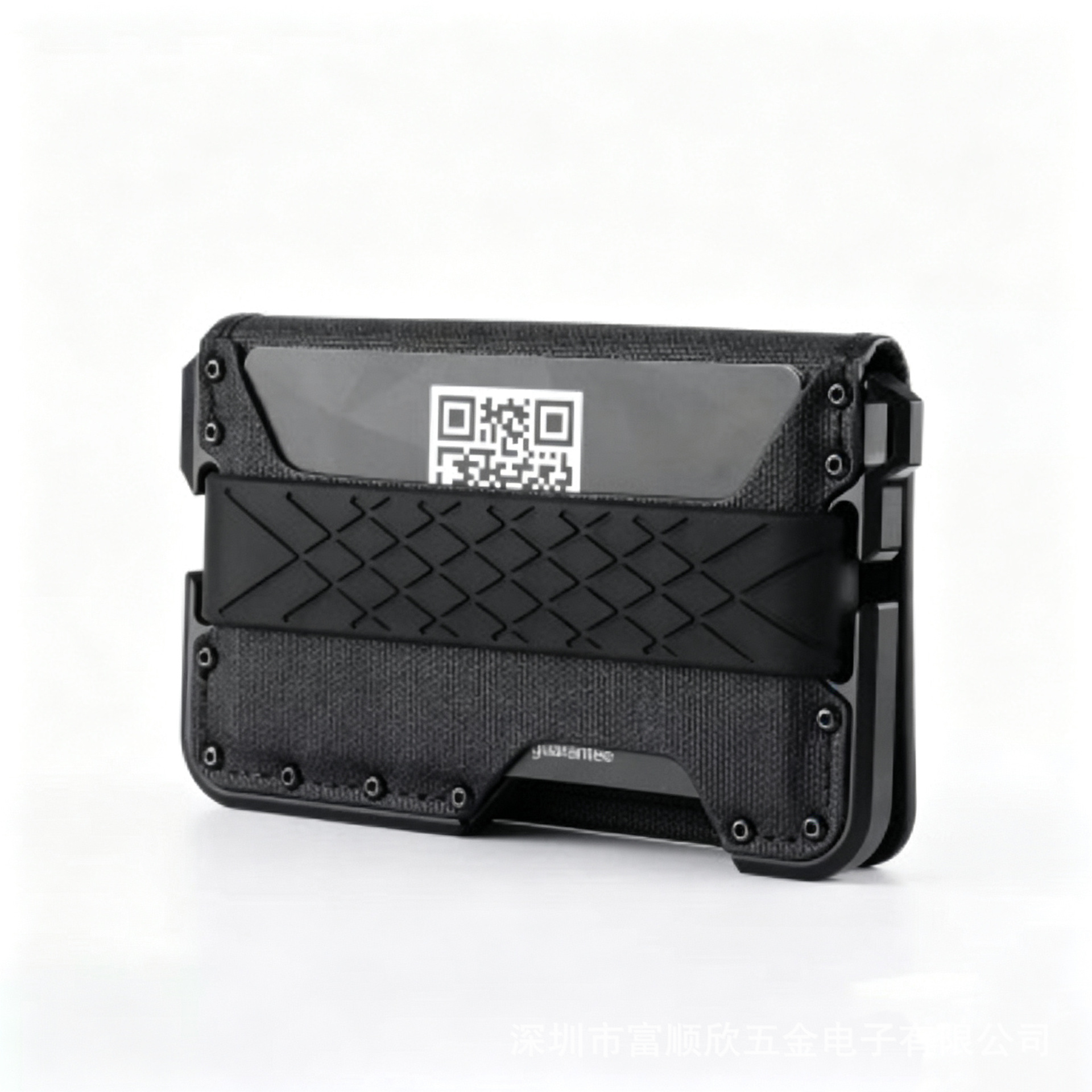 Carbon Fiber Key Ring Card Holder Men's Multi-functional Wallet RFID Metal Card Organizer New