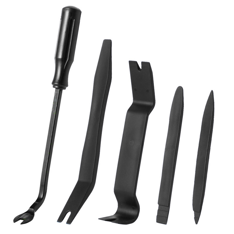 5-Piece Car Audio Trim Removal Tool Kit Car Door Panel Audio Dashboard Anti-Scratch Pry Bar
