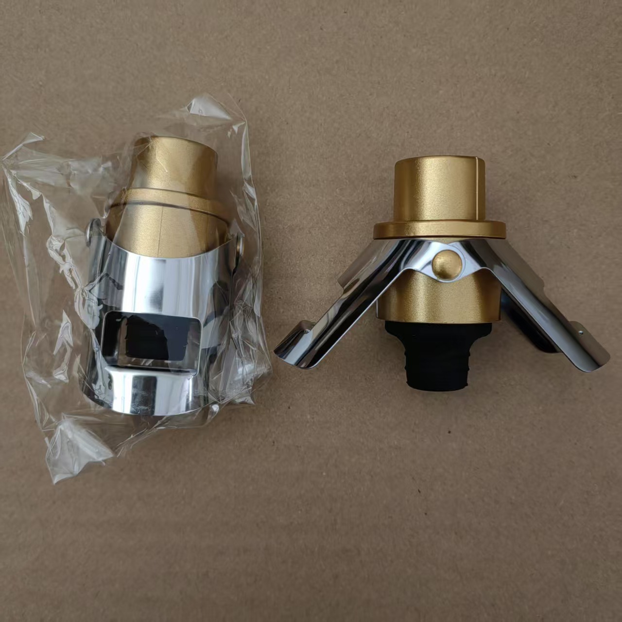 Champagne Stopper Sparkling Wine Bottle Stopper Bottle Fresh-Keeping Sealing Lid Red Wine Stopper Vacuum Stopper Press Stopper