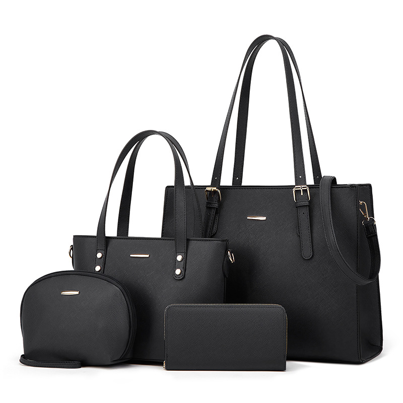 2026 new single shoulder mother-child set bag 4-piece set wind mother-child bag 4-piece set