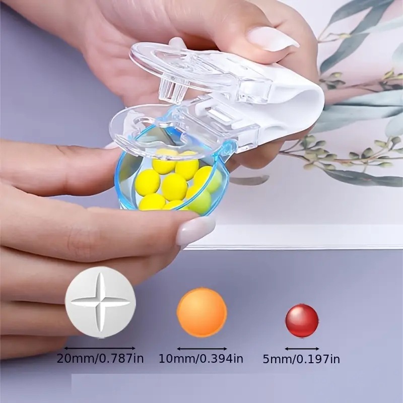 Portable pill cutter Portable Pill Taker medicine splitter pill dispenser